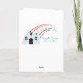 Gefeliciteerd nieuwe kat in kleur kaart (Achterkant)