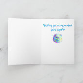 Gefeliciteerd nieuwe kat in kleur kaart (Binnen)