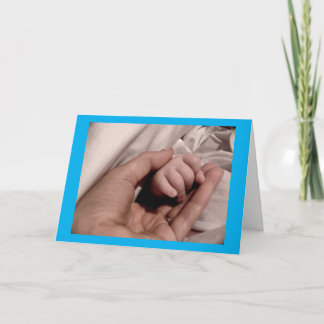 Gefeliciteerd Nieuwe mama en Baby Boy Moederdag Kaart