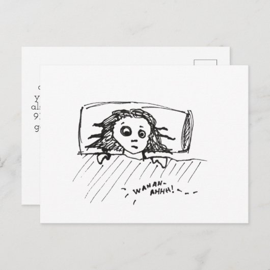 Gefeliciteerd nieuwe moeder briefkaart (Voorkant / Achterkant)