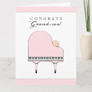 Gefeliciteerd nieuwe oma kaart