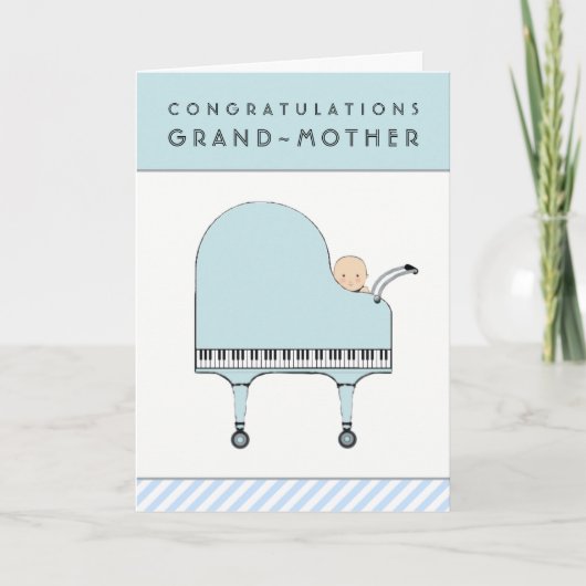 Gefeliciteerd nieuwe oma kaart (Voorkant)