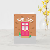 Gefeliciteerd nieuwe startpagina kaart (Gele Bloem)