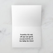 Gefeliciteerd nieuwe startpagina kaart (Binnen)