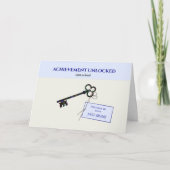 Gefeliciteerd Nieuwe Thuis voor Gamer bewerkbare k Kaart (Voorkant)