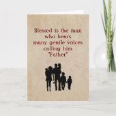 Gefeliciteerd, nieuwe vader kaart (Voorkant)