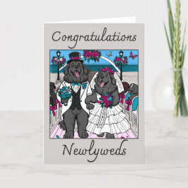 Gefeliciteerd Nieuwgetrouwden (leeg van binnen) Feestdagen Kaart
