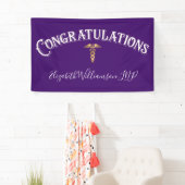 Gefeliciteerd Nurse Practitioner Medisch Afstudeer Spandoek (Insitu)