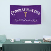 Gefeliciteerd Nurse Practitioner Medisch Afstudeer Spandoek (Beurs)
