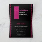 Gefeliciteerd - Nursing School Afstuderen Kaart (Binnen)