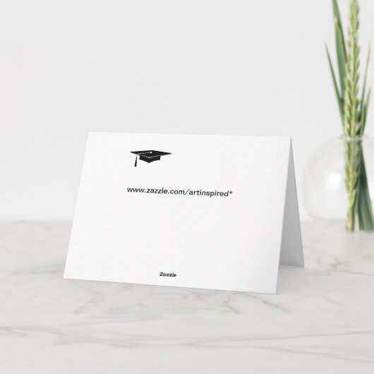 Gefeliciteerd of Gefeliciteerd Kaart (Achterkant)