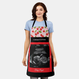 Gefeliciteerd oma, Sonogram Baby komt eraan Schort
