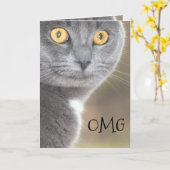 Gefeliciteerd OMG Kaart (Gele Bloem)