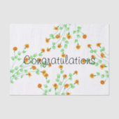 Gefeliciteerd ontwerper Tissue Paper Tissuepapier (Voorkant)