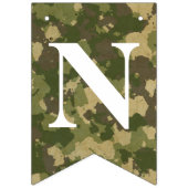  GEFELICITEERD! op CAMOUFLAGE Vlaggetjes (Derde vlag)