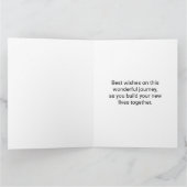 Gefeliciteerd op jullie trouwdag Antieke skeletsle Kaart (Binnen)