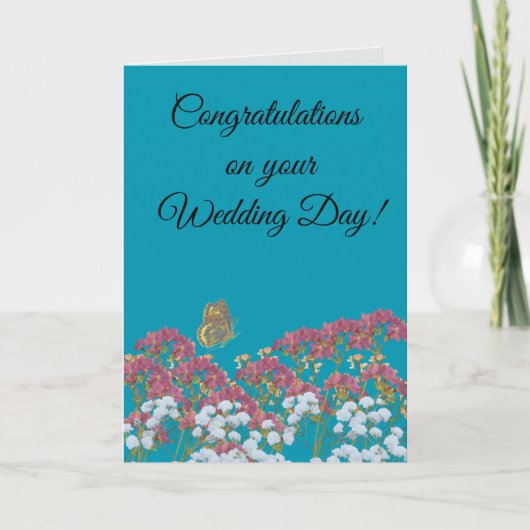 Gefeliciteerd op jullie trouwdag kaart (Voorkant)