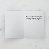 Gefeliciteerd op jullie trouwdag kaart (Binnen)
