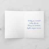 Gefeliciteerd Opa Foto Sjabloon Persoonlijk (Binnen)