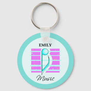 Gefeliciteerd, opmerking: muzikale prestaties sleutelhanger