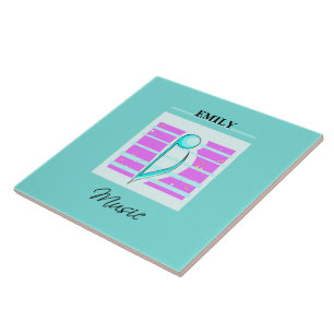 Gefeliciteerd, opmerking: muzikale prestaties tegeltje