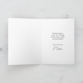 Gefeliciteerd | Oranje Gerbera in Vaas Kaart (Binnen)