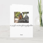 Gefeliciteerd | Paarse iris Kaart (Achterkant)