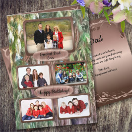 Gefeliciteerd papa foto OAX1 Kaart