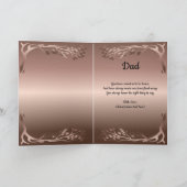 Gefeliciteerd papa foto OAX1 Kaart (Binnen)