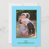 Gefeliciteerd Papa Kleurrijke Safari Feestdagenkaart (Achterkant)