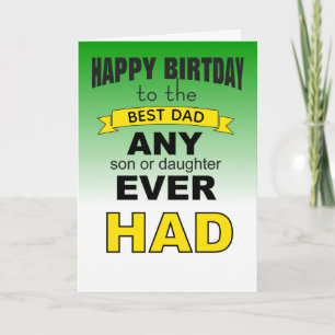 Gefeliciteerd papa met je verjaardag kaart
