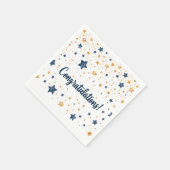 Gefeliciteerd Paper Napkin Servet (Hoek)