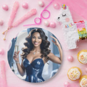 Gefeliciteerd Papieren Bordje (Feest)