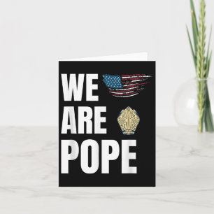 Gefeliciteerd Paus Leo XIV. Ons feest - wij Kaart