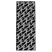 Gefeliciteerd Persoonlijk Koppel Zwart en Wit Wijn Cadeautas (Achterkant)