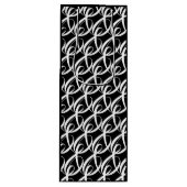 Gefeliciteerd Persoonlijk Koppel Zwart en Wit Wijn Cadeautas (Voorkant)