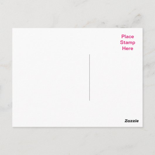 Gefeliciteerd Pink Rose Groet Briefkaart (Achterkant)