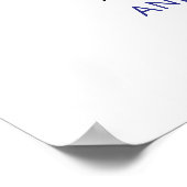 Gefeliciteerd Politieagent Pensioen Partij Politie Poster (Hoek)