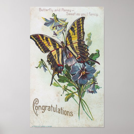 Gefeliciteerd Poster (Voorkant)