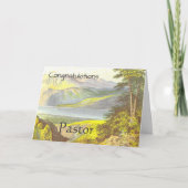 Gefeliciteerd predikant kaart (Voorkant)