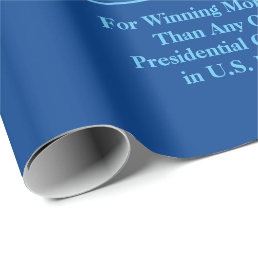 Gefeliciteerd President Biden Meest gestemd Kandid Cadeaupapier (Rol Hoek)