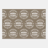 Gefeliciteerd President Biden, VP Harris! Aangepas Inpakpapier Vel (Voorkant 2)