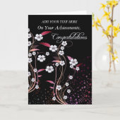 Gefeliciteerd / Prestatie Bloei van Pansies Kaart (Gele Bloem)