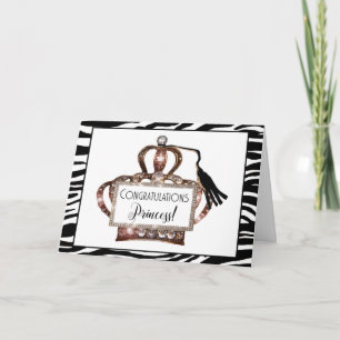 Gefeliciteerd, prinses.. we zijn naar je toe gegaa kaart