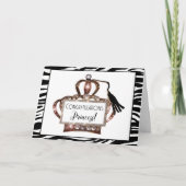 Gefeliciteerd, prinses.. we zijn naar je toe gegaa kaart (Voorkant)