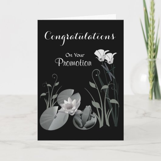 Gefeliciteerd / promotie - Marshland Graphics Kaart (Voorkant)