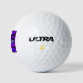 Gefeliciteerd! Punk sterren Golfballen (Logo)