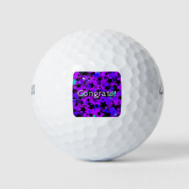 Gefeliciteerd! Punk sterren Golfballen