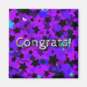 Gefeliciteerd! Punk sterren Magneet (Voorkant)