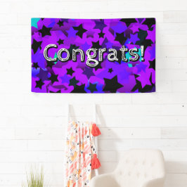 Gefeliciteerd! Punk sterren Spandoek